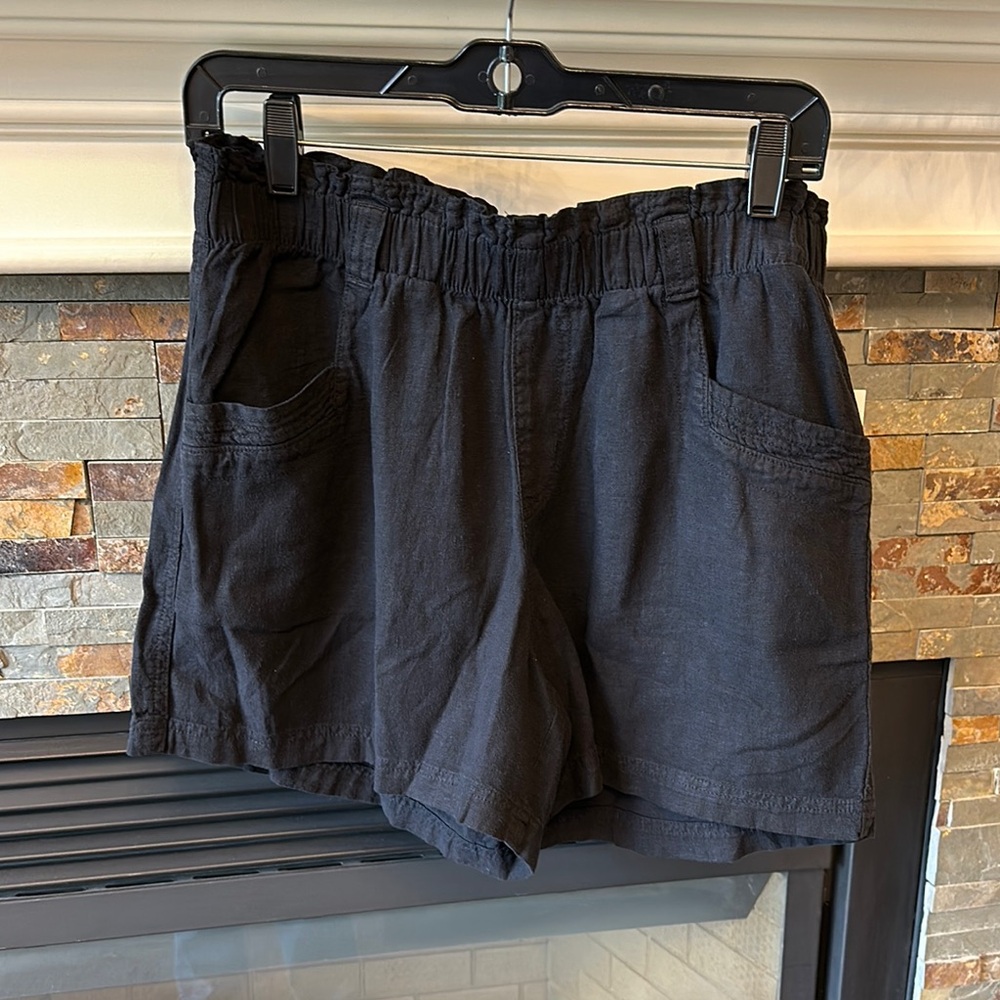 Maurices Black High Waist Shorts with Elastic Waistband NWT